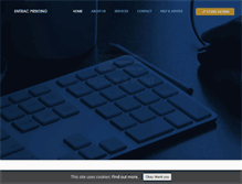 Tablet Screenshot of entracprinting.co.uk